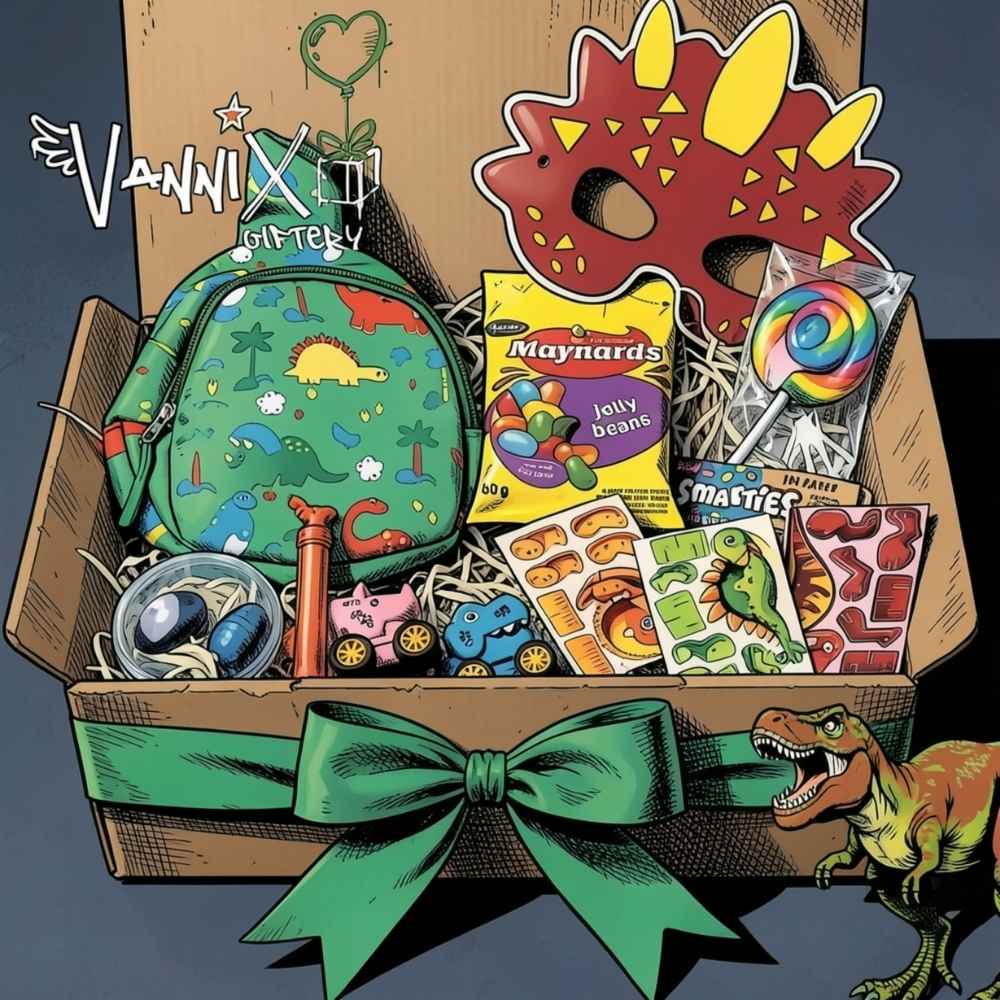 dino mite boys dinosaur gift box vannix giftery animation