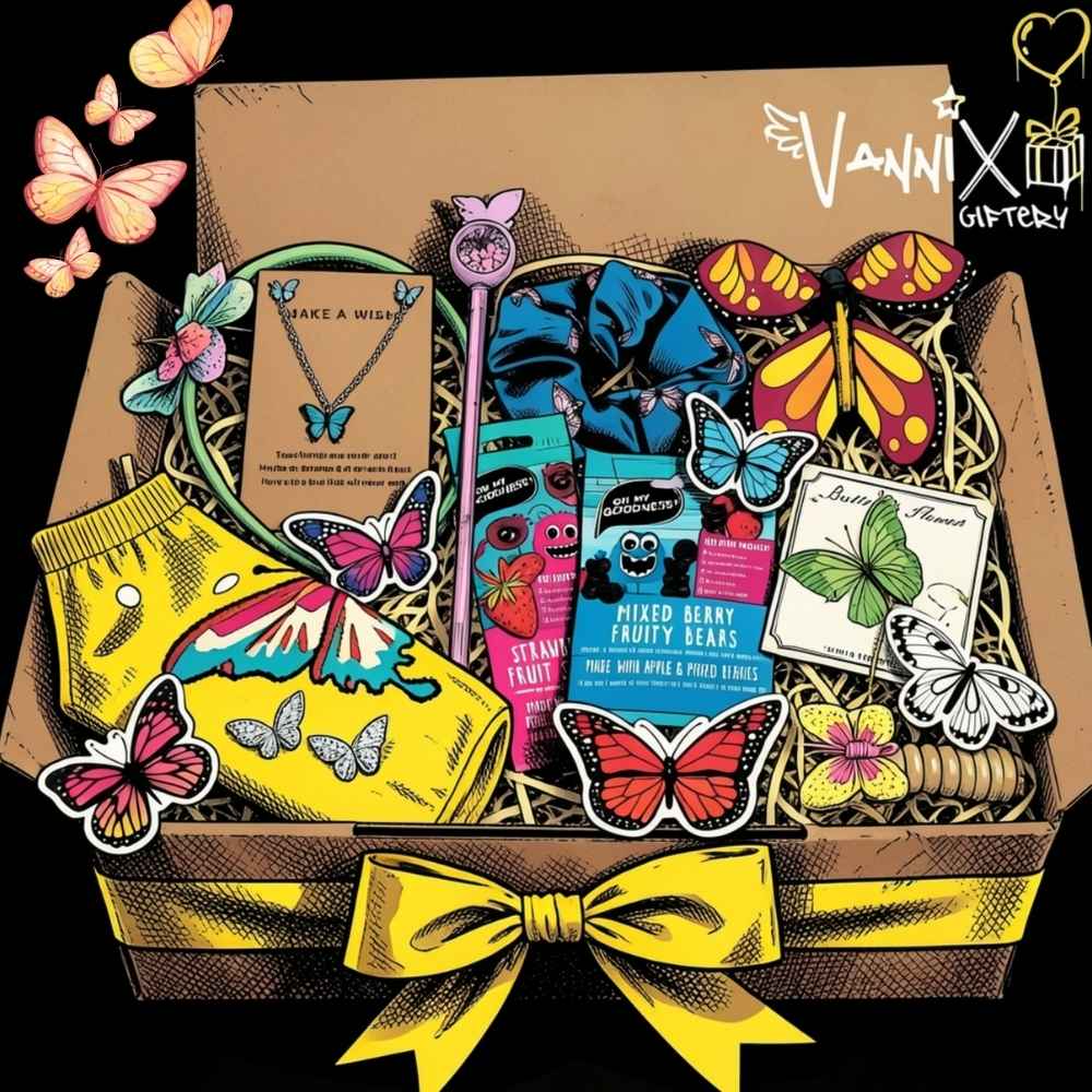 flutter by girls gift box vannix giftery animation