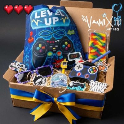 game on boys gaming gift box vannix giftery