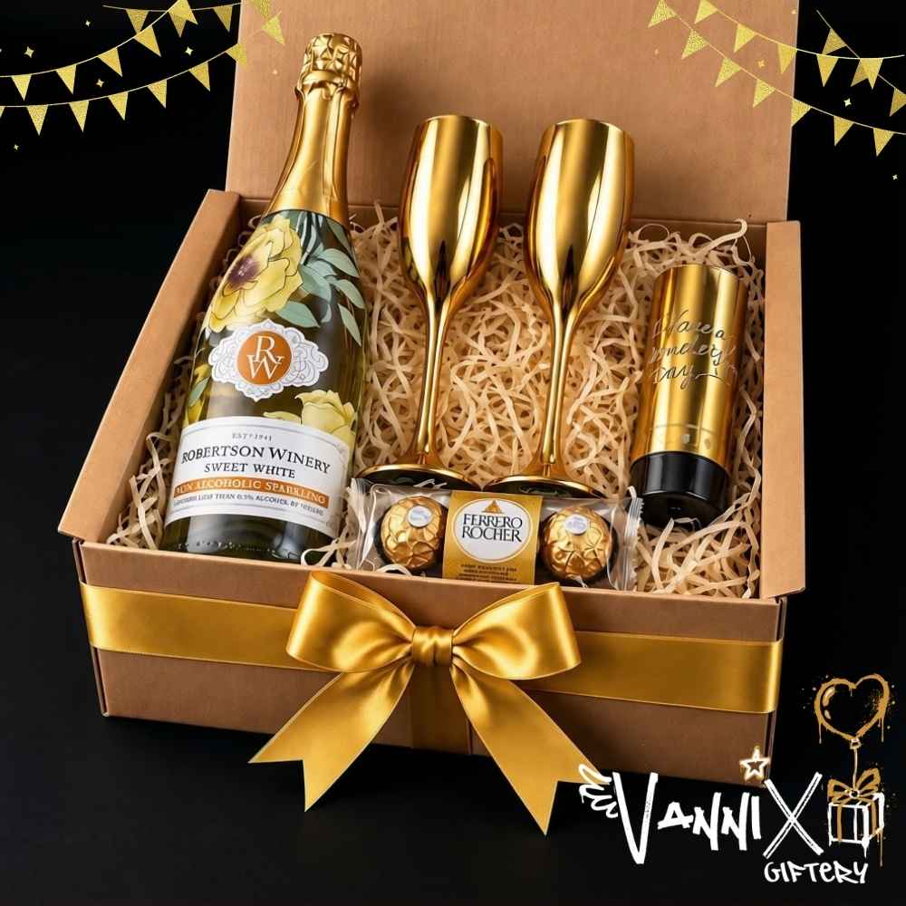 golden popper celebrataion gift box vannix giftery