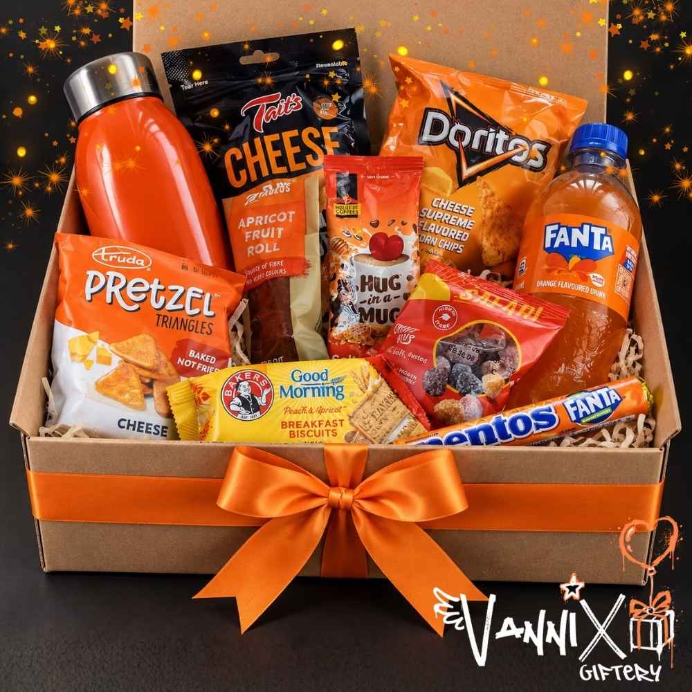 magma munch orange colour pop gift box vannix giftery