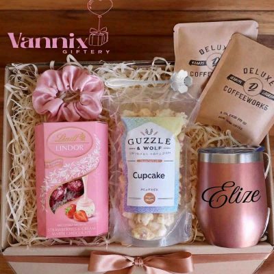 Pink Inspired Vannix Giftery Personalised Giftbox