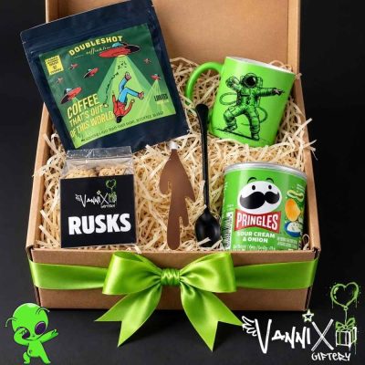 alien brew coffee gift box vannix giftery