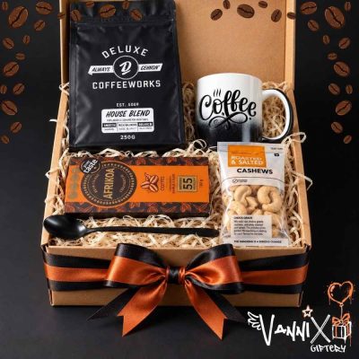 brew break coffee snack box vannix giftery