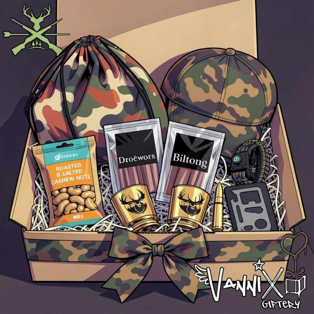 camo and ammo hunting gift box vannix giftery animation