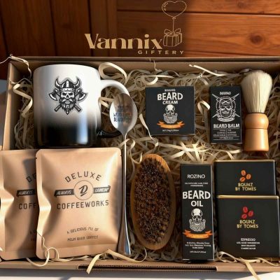 viking beard grooming mens gift box vannix giftery