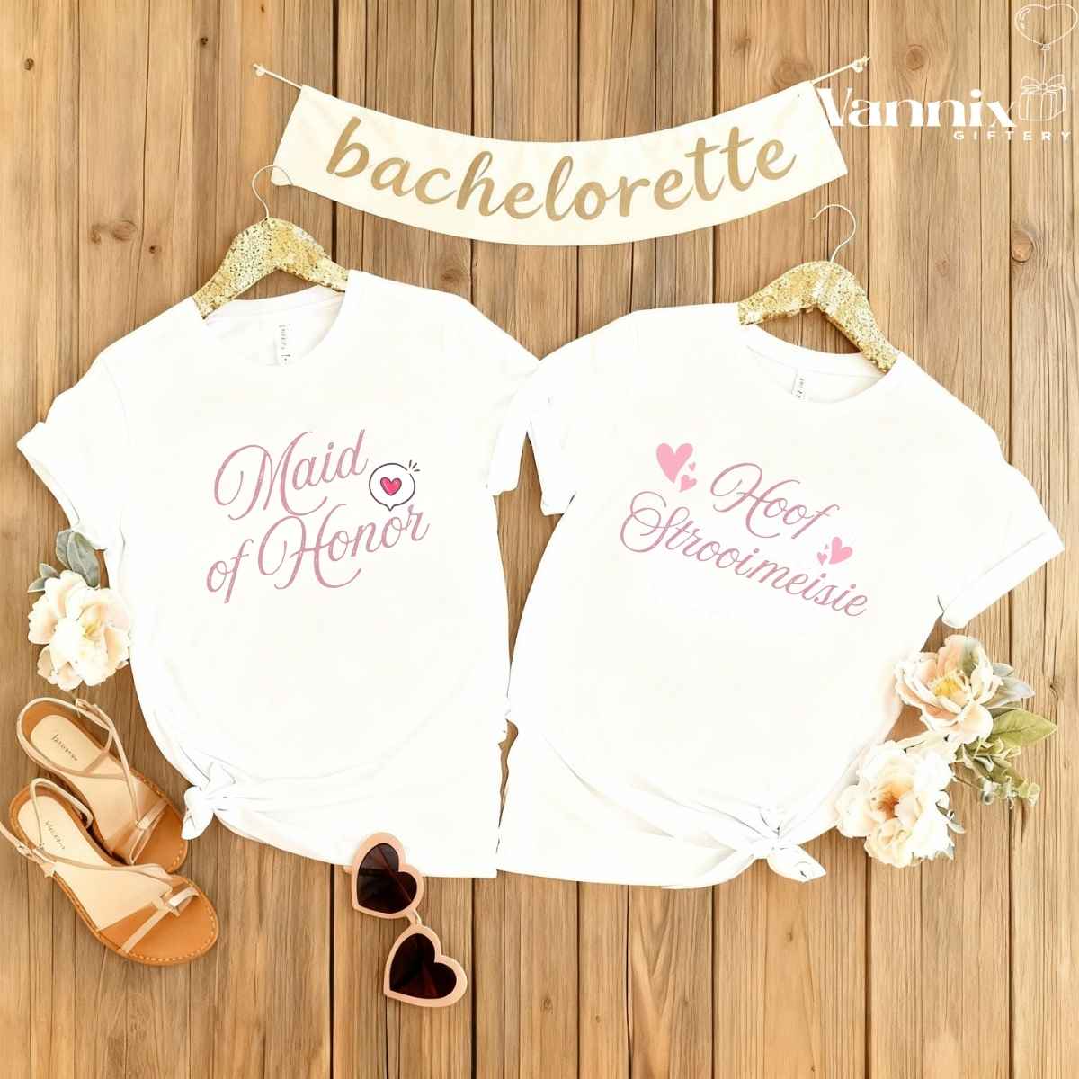 maid of honor gift box bridesmaid vannix giftery