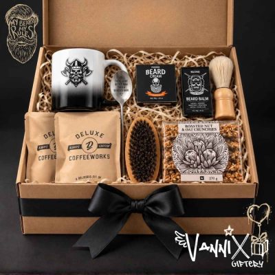 the beard raider mens beard grooming gift box vannix giftery
