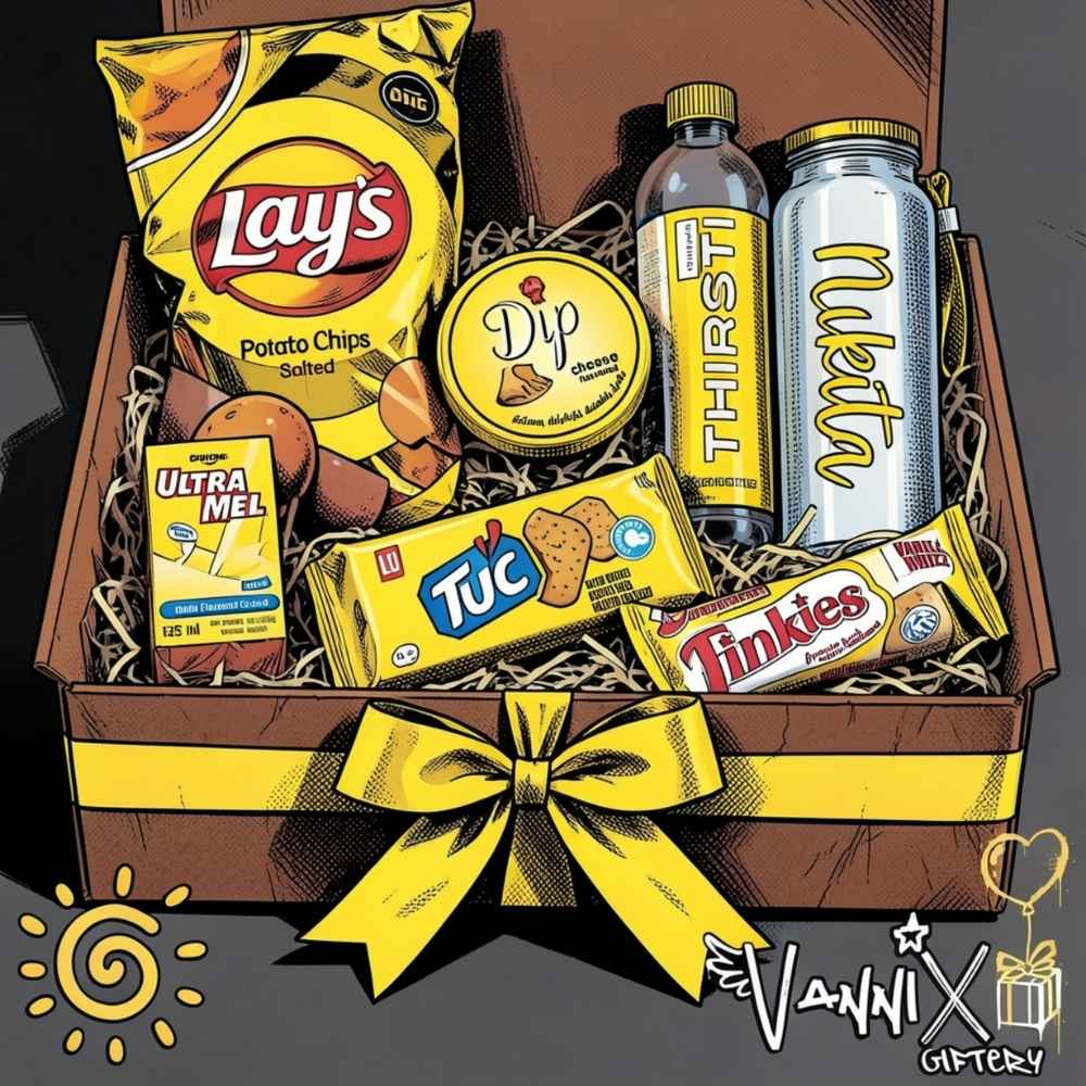 mellow yellow colour pop gift box vannix giftery animation