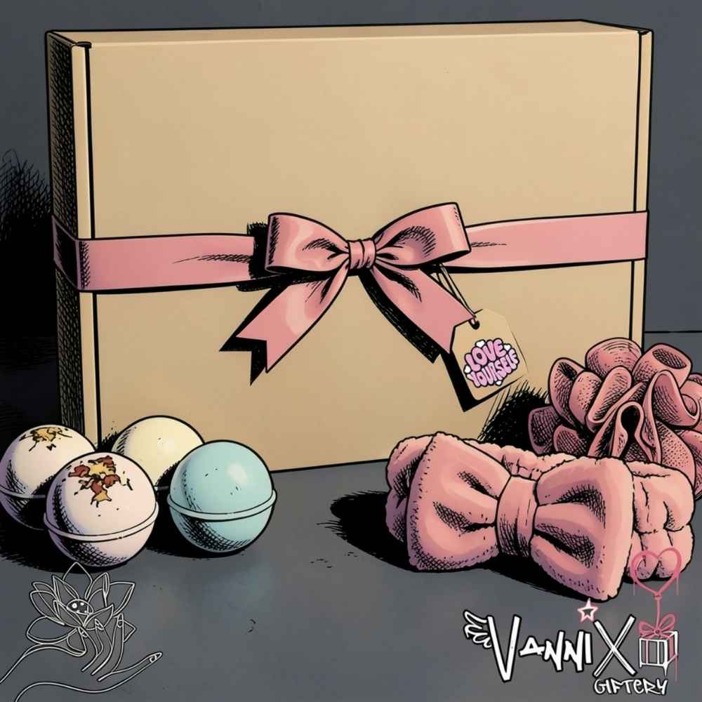 spa spoiled ladies mystery gift box vannix giftery animation
