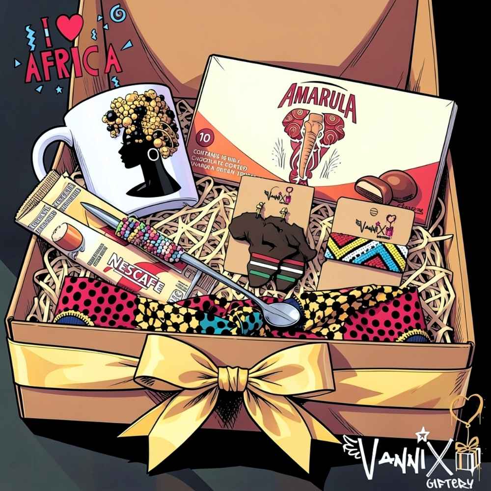 beaded and brewed african inspired gift box animation