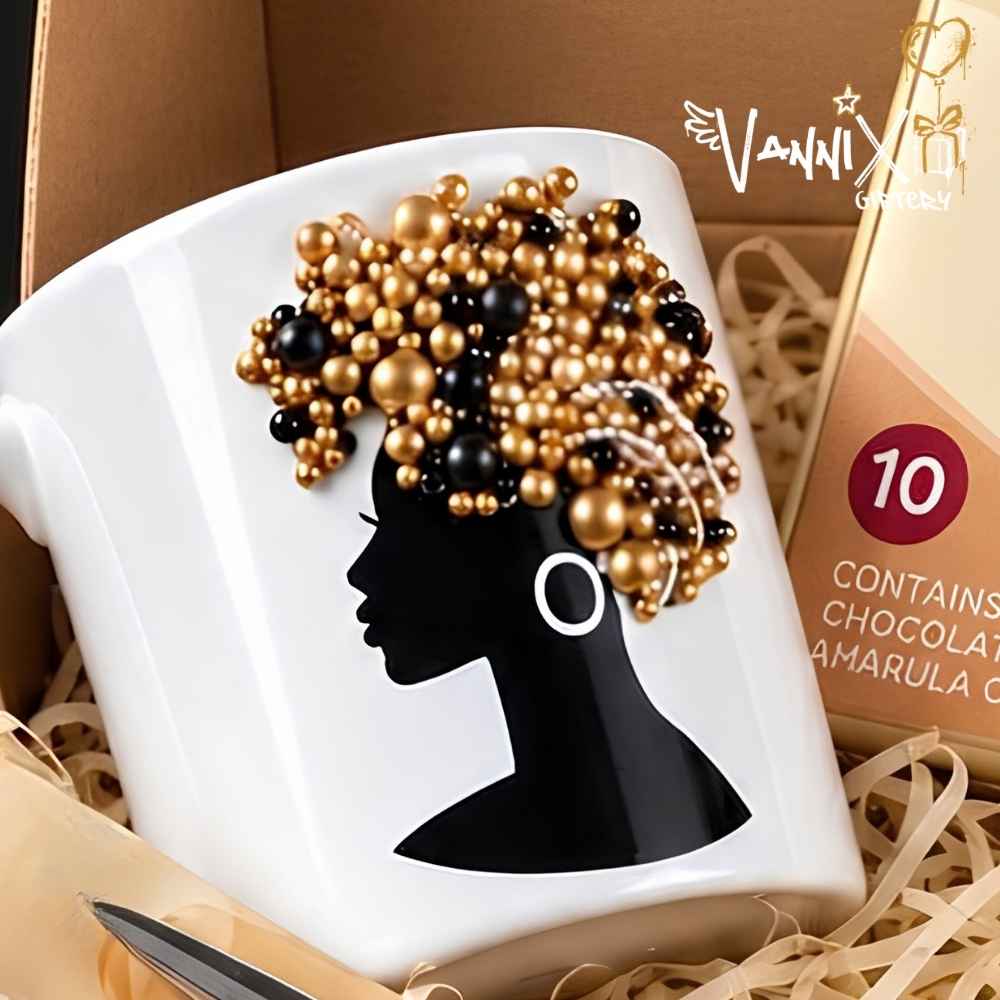beaded and brewed african inspired gift box closeup