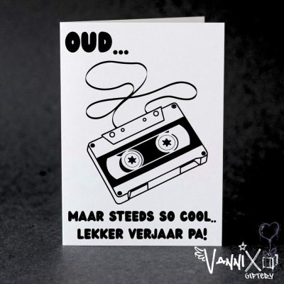 lekker verjaar pa kaartjie vannix giftery