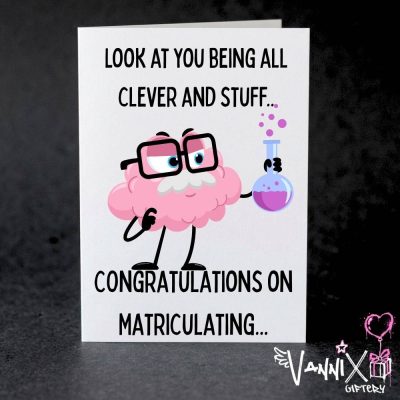 matriculating greeting card vannix giftery