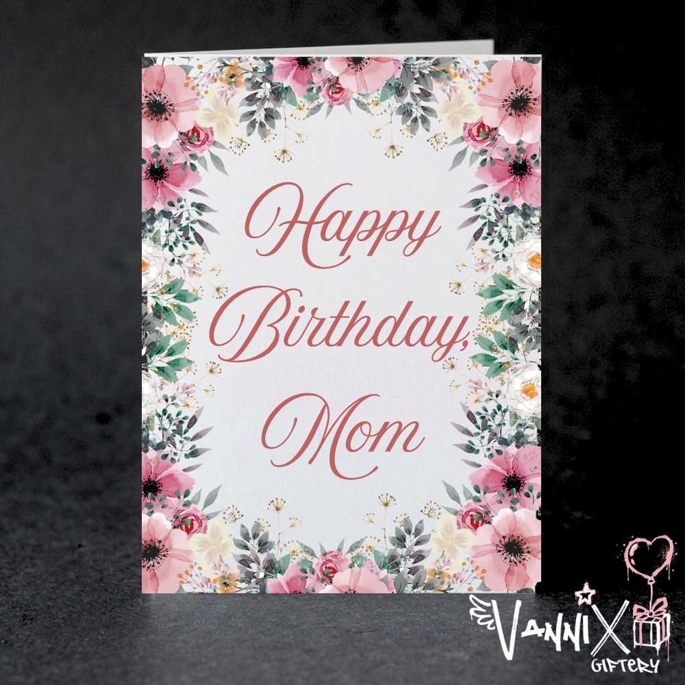 mom birthday card vannix giftery