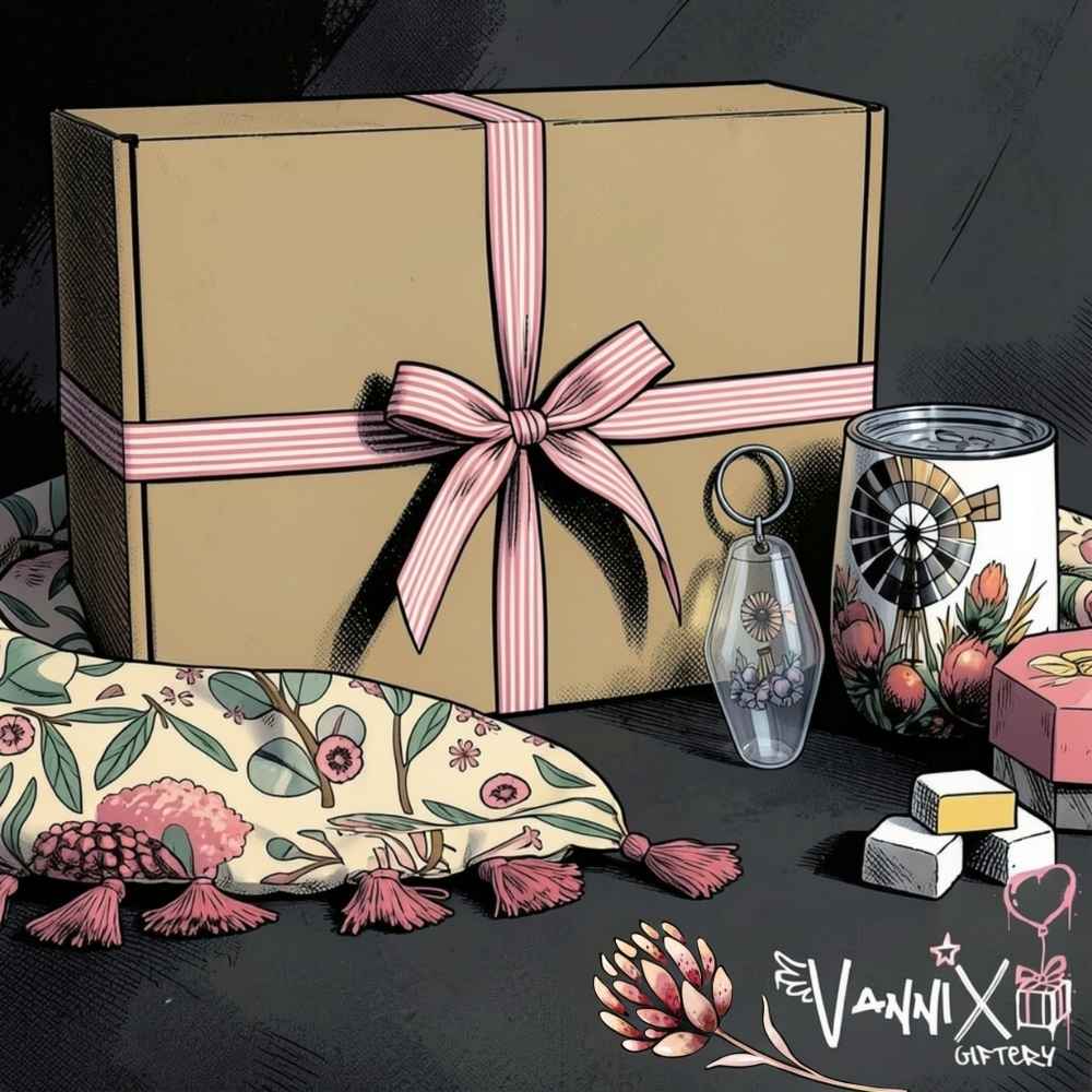 protea pamper pink mystery gift box vannix gitery animation